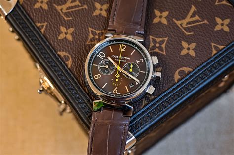 louis vuitton chronometer watch|louis vuitton tambour watches.